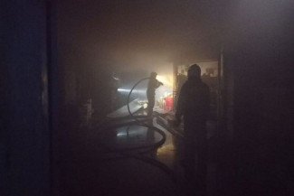 Крупный ночной пожар на складе в Пензе прокомментировали в МЧС