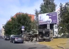 Момент ДТП с КАМАЗом на улице Ставского в Пензе попал на видео