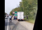 В сети появилось видео с места столкновения трех грузовиков в Пензе