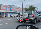 ДТП с мотоциклистом в Терновке: пострадавшему оказали помощь