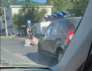 В Заводском районе Пензы девушку сбили прямо на пешеходном переходе