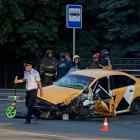 Стали известны подробности жесткого столкновения пассажирского автобуса и такси на Суворова в Пензе