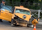 Опубликовано видео с места жесткой аварии с автобусом и такси в Пензе
