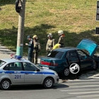 На заколдованном перекрестке в Пензе снова произошло жесткое ДТП, водитель влетел в столб