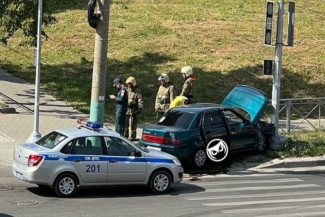 Появилось видео с места ДТП на заколдованном перекрестке в Пензе