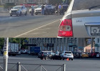 На улице Суворова в Пензе в жесткой аварии разбились несколько машин