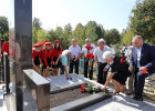 Валерий Лидин открыл обновленный памятник Михаилу Хухлову в Каменке