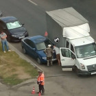 Пензенцы сообщают об аварии с фургоном на улице Куйбышева