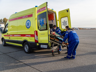 В Пензенской области после жесткой аварии увезли в больницу двух мужчин