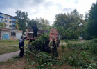 В центре Пензы провели работы по благоустройству территорий