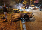 Жесткая авария с инкассаторской машиной в Пензе: Mercedes разорвало на две части