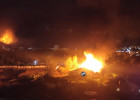 Страшный пожар на улице Гастелло в Пензе уничтожил жилой дом