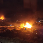 Страшный пожар на улице Гастелло в Пензе уничтожил жилой дом
