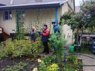 На трех улицах Пензы состоялся противопожарный рейд