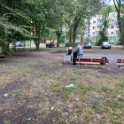 В Ленинском районе Пензы очистили от мусора детские площадки
