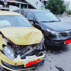 Опубликованы жесткие кадры с места аварии с участием такси в центре Пензы