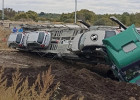Обнародованы новые фото с места ДТП с автовозом в Пензенской области