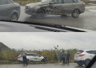 Очевидцы сообщают о жесткой тройной аварии в Засечном