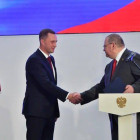 Мельниченко поздравил Романа Бусаргина с вступлением в должность губернатора