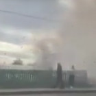 Крупный пожар на улице Карпинского в Пензе тушили 33 спасателя