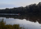 В Пензе унесло по реке лодку с двумя детьми
