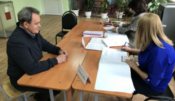 Валерий Лидин принял участие в голосовании на выборах
