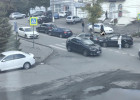 В Пензе из-за аварии встала в пробке улица Кураева