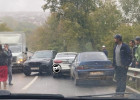 В Пензе из-за тройного ДТП встала в пробке улица Зеленодольская