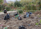 В Пензе вывезли 25 мешков мусора с улицы Клары Цеткин
