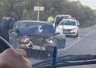 В Пензенской области в жестком ДТП изуродовало легковушку. ВИДЕО