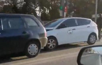 В Пензе из-за массовой аварии встала в пробке улица Измайлова