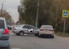 Авария в центре Пензы спровоцировала пробку на двух улицах