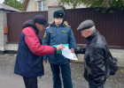 В Пензе рассказали о пожарной безопасности жителям частного сектора