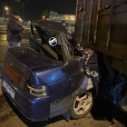 Жуткая автокатастрофа на Петушке в Пензе: водитель врезался в фуру на огромной скорости