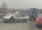 В Пензенской области в страшной аварии изуродовало легковушку