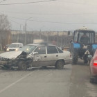 В Пензенской области в страшной аварии изуродовало легковушку