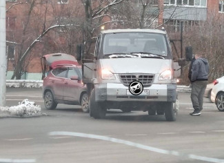 Жители Пензы сообщают об аварии на улице Пролетарской