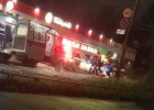 В Заречном машина ДПС на пешеходном переходе сбила человека. ВИДЕО