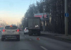 На улице Окружной в Пензе образовалась пробка из-за аварии