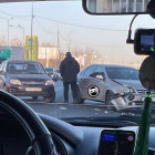 В Пензе из-за аварии встала в пробке улица Измайлова