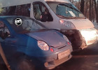 На улице Лермонтова в Пензе произошла авария с маршруткой