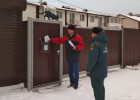 На трех улицах Пензы провели противопожарный рейд