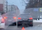 В Пензе из-за аварии с двумя машинами встала в пробке улица Пушкина