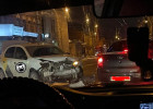 Вечером в центре Пензы произошло жесткое ДТП с участием такси