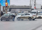 Пензенцы сообщают об аварии с участием такси