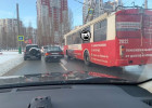 Две полосы заблокировано. Пензенцы сообщают об аварии у Арбековского рынка