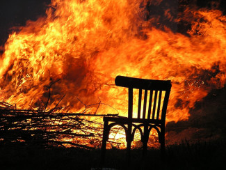 В Пензенской области мужчина заживо сгорел в своем доме в новогодние праздники