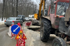 Транспортный коллапс на Западной поляне в Пензе спровоцировала коммунальная авария