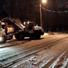 За сутки с пензенских улиц вывезли более тысячи кубометров снега