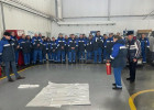 На крупном пензенском предприятии провели противопожарную тренировку